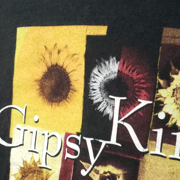 Authentic Rare Vintage 90s Gipsy Kings Cantos de Amor Tultex T-shirt - Picture 4 of 11